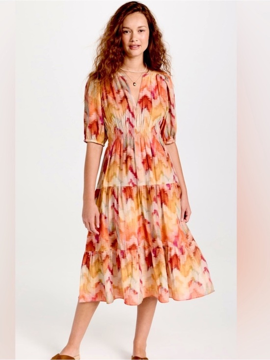 ba&sh Dresses & Skirts - ba&sh Anissa Dress Women’s medium Artsyy Colorful Watercolors